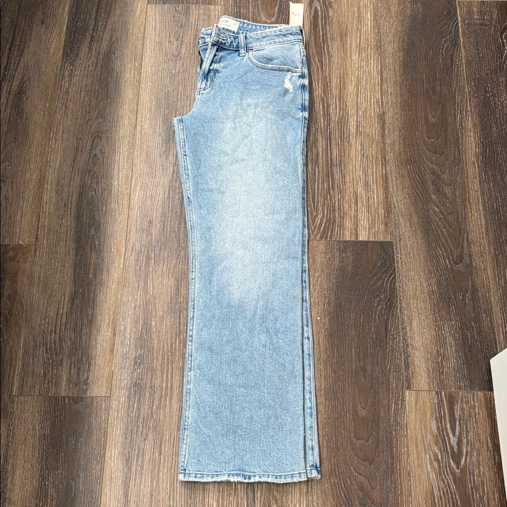 Hollister Light Blue Straight Leg Jeans